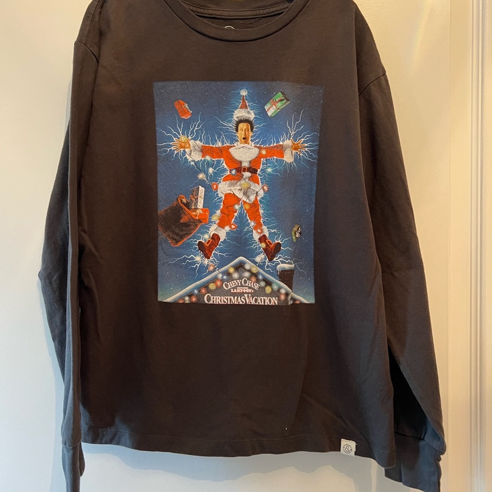 Christmas Vacation Graphic Long Sleeve T-Shirt